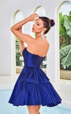 Jadore J24077 Dress -THE DRESS WARE HOUSE Jadore J24077 Navy 2