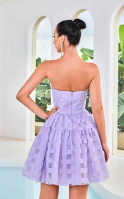 Jadore J24092 Dress -THE DRESS WARE HOUSE Jadore J24092 Light Purple 2