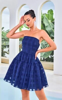 Jadore J24092 Dress -THE DRESS WARE HOUSE Jadore J24092 Navy 1