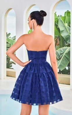 Jadore J24092 Dress -THE DRESS WARE HOUSE Jadore J24092 Navy 2