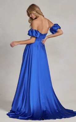 Nox Anabel K1122 Dress -THE DRESS WARE HOUSE K1122 ROYAL BLUE 3 920992dc 9e4b 4d89 872c 4e9d804636b4