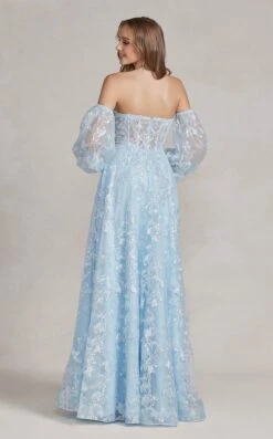 Nox Anabel K1155 Dress -THE DRESS WARE HOUSE K1155 BLUE 4 af9ef843 440e 4c6f 8c85 22a3fd74298c