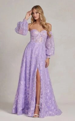 Nox Anabel K1155 Dress -THE DRESS WARE HOUSE K1155 LILAC 2 2ac62c44 9c19 4ce3 9098 f584f4a6930f
