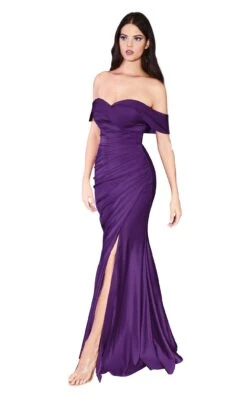 Cinderella Divine KV1050 Dress -THE DRESS WARE HOUSE KV1050 eggplant 2 59dcd67f c291 4cb7 975d a434d2a84e67