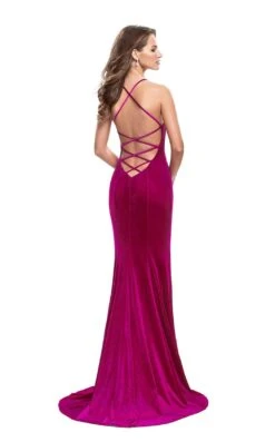 La Femme 25174 Dress -THE DRESS WARE HOUSE La femme 25174 Fuchsia B f54027ef 6a07 4505 852e 45aa1f41cda2