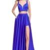 La Femme 25288 Dress -THE DRESS WARE HOUSE La femme 25288 SapphireBlue F