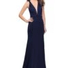 La Femme 25503 Dress 2 La Femme 25503 Dress -THE DRESS WARE HOUSE La femme 25503 Navy F