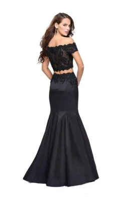 La Femme 25583 Dress -THE DRESS WARE HOUSE La femme 25583 Black B