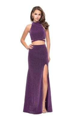 La Femme 25604 Dress 17 La Femme 25604 Dress -THE DRESS WARE HOUSE La femme 25604 LightPurple F