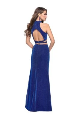 La Femme 25604 Dress 21 La Femme 25604 Dress -THE DRESS WARE HOUSE La femme 25604 SapphireBlue B