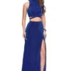 La Femme 25604 Dress -THE DRESS WARE HOUSE La femme 25604 SapphireBlue F2