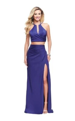 La Femme 25731 Dress 10 La Femme 25731 Dress -THE DRESS WARE HOUSE La femme 25731 DarkPeriwinkle F