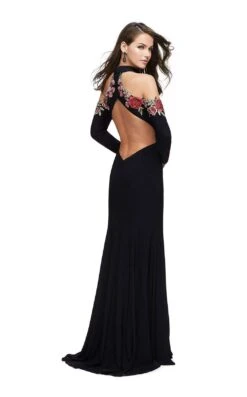 La Femme 25807 Dress -THE DRESS WARE HOUSE La femme 25807 Black B