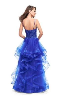 La Femme 25857 Dress -THE DRESS WARE HOUSE La femme 25857 SapphireBlue B