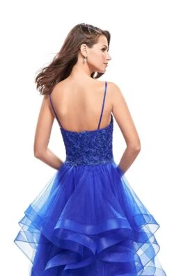 La Femme 25857 Dress -THE DRESS WARE HOUSE La femme 25857 SapphireBlue B zoom