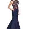 La Femme 25885 Dress -THE DRESS WARE HOUSE La femme 25885 DarkWash F2
