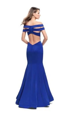 La Femme 25903 Dress 16 La Femme 25903 Dress -THE DRESS WARE HOUSE La femme 25903 SapphireBlue B