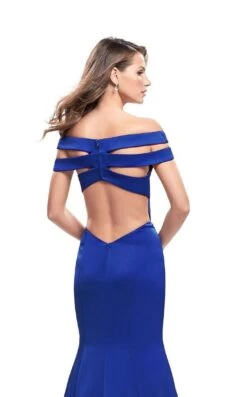 La Femme 25903 Dress 17 La Femme 25903 Dress -THE DRESS WARE HOUSE La femme 25903 SapphireBlue B zoom