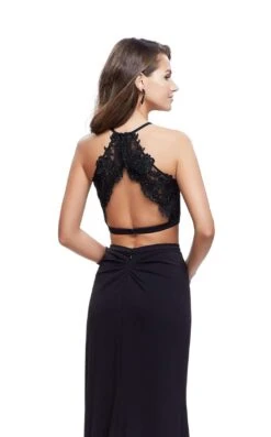 La Femme 25919 Dress -THE DRESS WARE HOUSE La femme 25919 Black B zoom