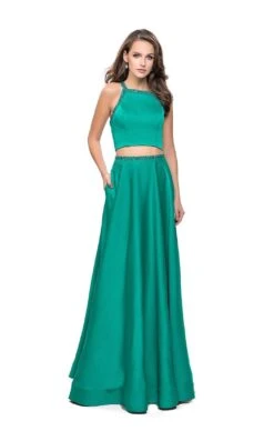 La Femme 25978 Dress -THE DRESS WARE HOUSE La femme 25978 Jade F