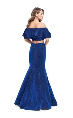 La Femme 26324 Dress -THE DRESS WARE HOUSE La femme 26324 SapphireBlue B