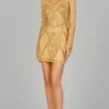 Lara 29103 Dress 1 Lara 29103 Dress -THE DRESS WARE HOUSE Lara 29103 Gold A