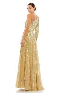 Mac Duggal 5508 Dress -THE DRESS WARE HOUSE Mac Duggal 5508 Gold BK 4e0b0217 fd6c 4d05 a07b d53e8efd40e7