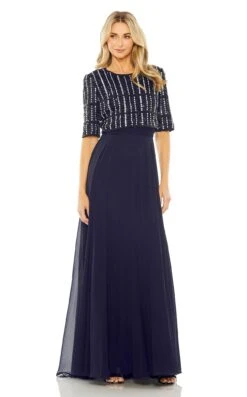 Mac Duggal 9180 Dress -THE DRESS WARE HOUSE Mac Duggal 9180 Midnight AB 442e4010 dc55 49bf a88a f5c789af0de0