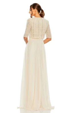 Mac Duggal 9180 Dress -THE DRESS WARE HOUSE Mac Duggal 9180 Nude BK 14491cf0 ddb4 495c 969a 4e214b2a8c42