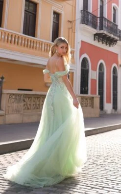 Nox Anabel J1324 Dress -THE DRESS WARE HOUSE Nox Anabel J1324 SAGE GREEN 2 7003f3d4 8b65 4dc9 89d5 5167da836db4