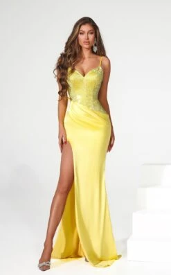 Portia And Scarlett PS22194 Dress -THE DRESS WARE HOUSE PS22194YELLOW 1 bc5bafc3 7bfd 4214 8fa1 082784d59249