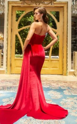 Portia And Scarlett PS22626 Dress -THE DRESS WARE HOUSE PS22626 RED 2 568f4880 94b9 4348 af5e 74cbc97dee22