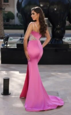 Portia And Scarlett PS23049 Dress -THE DRESS WARE HOUSE PS23049 PINK 2 fc74ce3d 9d91 4667 8dc6 981501a31036