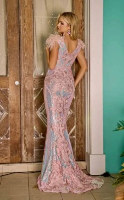 Portia And Scarlett PS24288 Dress -THE DRESS WARE HOUSE Portia and Scarlett PS24288 PINK 1 8e029b36 d310 4082 9638 008b9f6a33b8