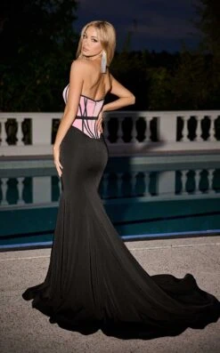 Portia And Scarlett PS24289 Dress 13 Portia And Scarlett PS24289 Dress -THE DRESS WARE HOUSE Portia and Scarlett PS24289 PINK BLACK 2 91d0837e 426a 44a3 abe4 2e267fdcd281