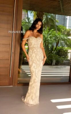 Primavera Couture 12110 Dress -THE DRESS WARE HOUSE Primavera Couture 12110 NUDE 4 a1d3cfc8 7e18 4d3f 92d1 4fcbf79bdaf7