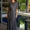 Primavera Couture 13115 Dress -THE DRESS WARE HOUSE Primavera Couture 13115 CHARCOAL 3 460a0eff 6ebe 4622 a31c 04f98420345b