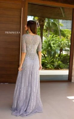 Primavera Couture 13120 Dress 15 Primavera Couture 13120 Dress -THE DRESS WARE HOUSE Primavera Couture 13120 PLATINUM 3 6bbe66ad 3453 49ff b85c 475b7ebc91e5