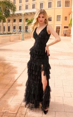 Primavera Couture 4106 Dress 16 Primavera Couture 4106 Dress -THE DRESS WARE HOUSE Primavera Couture 4106 BLACK 0010 a9816741 8e8e 482e 8a7b d848d3294996