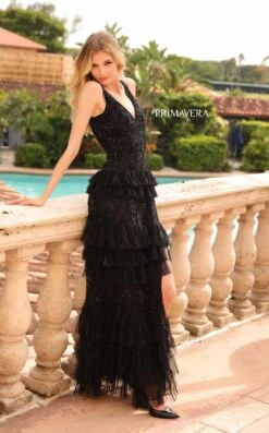 Primavera Couture 4106 Dress 19 Primavera Couture 4106 Dress -THE DRESS WARE HOUSE Primavera Couture 4106 BLACK 0035 aade17aa a8f8 42c3 8dcf 04f680f9dc31