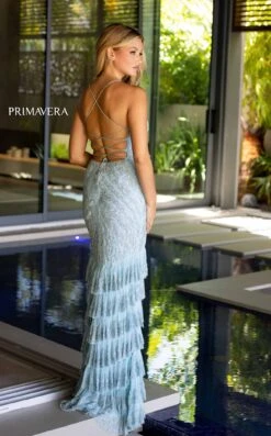 Primavera Couture 4122 Dress -THE DRESS WARE HOUSE Primavera Couture 4122 POWDER BLUE 3 39448e63 186b 43c9 909d 2cc149b4f323