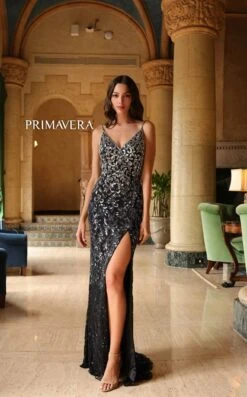 Primavera Couture 4150 Dress -THE DRESS WARE HOUSE Primavera Couture 4150 BLACK 0422 f61f0c25 f945 40fc a1a0 fb4ac4497e39