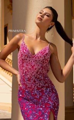 Primavera Couture 4150 Dress -THE DRESS WARE HOUSE Primavera Couture 4150 FUSHIA 3 86afa855 8759 4c52 9ea9 f18ac1c81081