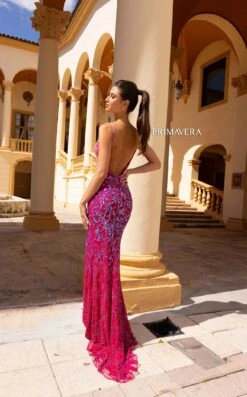 Primavera Couture 4150 Dress -THE DRESS WARE HOUSE Primavera Couture 4150 FUSHIA 4 0c5f2d2b 78f0 44aa b8b9 6c093f41c865