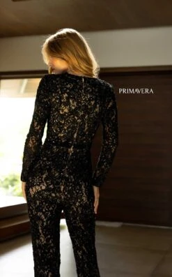 Primavera Couture 4173 Jumpsuit -THE DRESS WARE HOUSE Primavera Couture 4173 BLACK 1757 c45a27f4 9523 4a2e 8fbd fc4e0784aa54