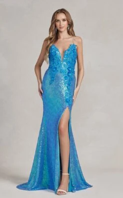 Nox Anabel R1207 Dress -THE DRESS WARE HOUSE R1207 TURQUOISE 1 d7df8755 89e6 4d49 8472 03cbc776a3c3