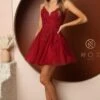 Nox Anabel R707 Dress -THE DRESS WARE HOUSE R707 BURGUNDY 4 30a35111 64d1 411c 9d0a 385244203958