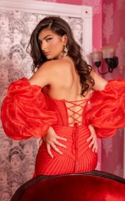 Rachel Allan 70539 Dress 25 Rachel Allan 70539 Dress -THE DRESS WARE HOUSE Rachel Allan 70539 red 02