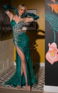 Rachel Allan 70558 Dress -THE DRESS WARE HOUSE Rachel Allan 70558 jade 02