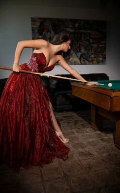 Rachel Allan 70605 Dress -THE DRESS WARE HOUSE Rachel Allan 70605 burgundy 03 6bb3a62b 6c7b 4e70 98ab 1116f822875b